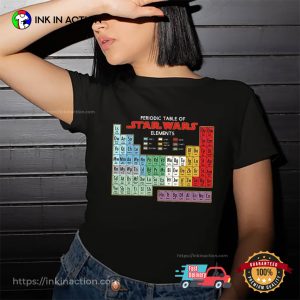 Periodic Table Of Star Wars Elements Unisex T shirt 2