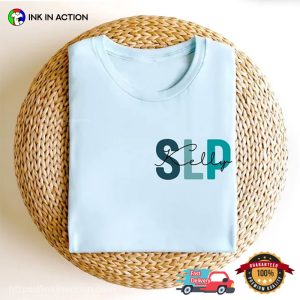 Personalized SLP Nurse T shirt 2