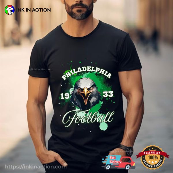 Philadelphia Eagles Football 1933 Bird Gang T-shirt