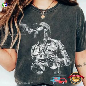 Posty Drinking And Smoking Graphic Comfort Colors T shirt 3