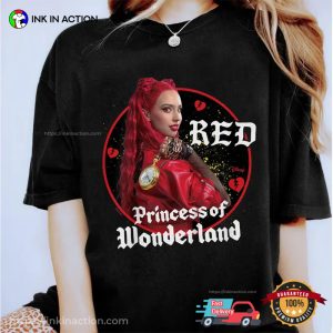 Princess Of Wonderland Red Descendants 4 Comfort Colors T shirt 3