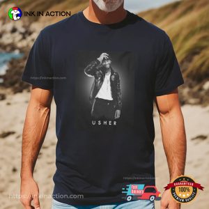 Rapper Usher Classic T shirt 1