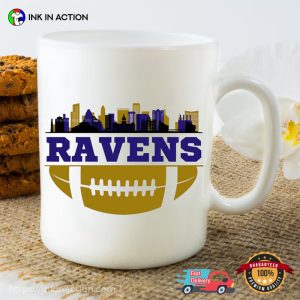 Ravens Football Skyline City Coffee Cup