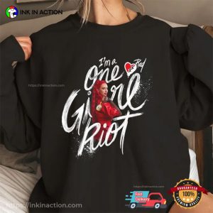 Red I’m A One Girl Riot Descendants 4 Movie T-shirt