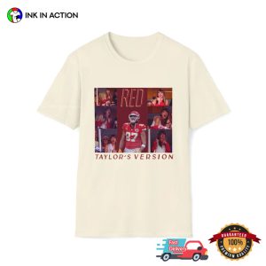 Red Taylor's Version Comfort Colors T shirt 1