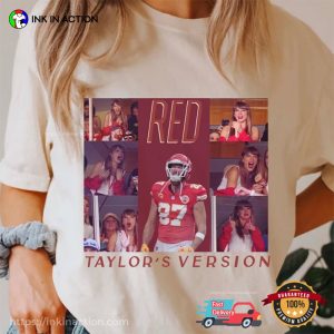 Red Taylor's Version Comfort Colors T shirt