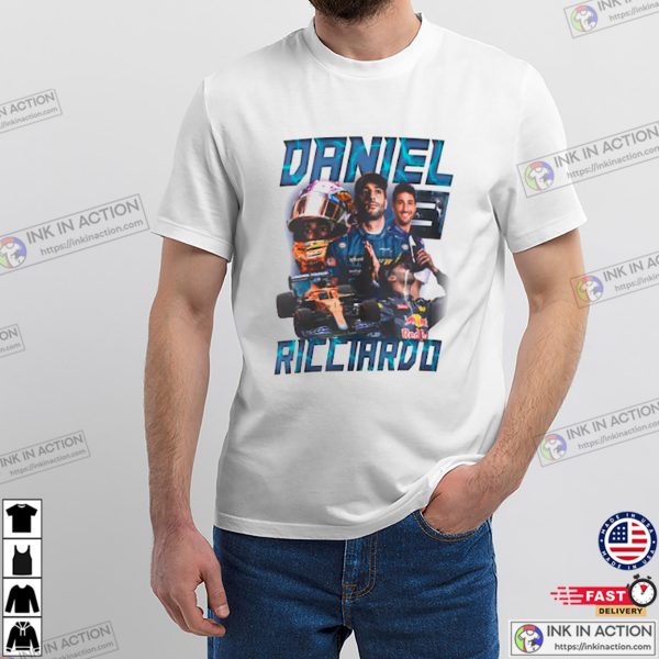 Retro 90s Daniel Ricciardo Formula One Shirt