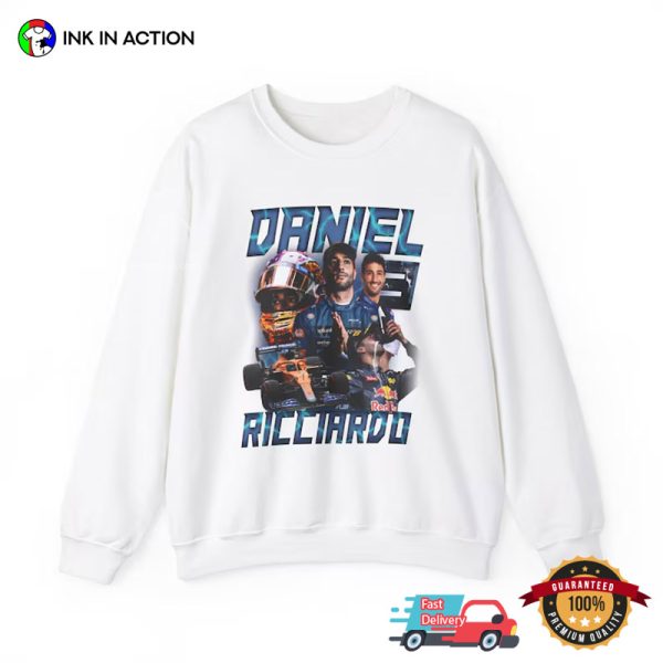 Retro 90s Daniel Ricciardo Formula One Shirt