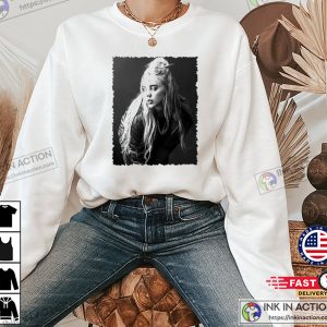 Retro Billie Eilish 90s Photo Portrait Tee