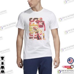 Retro Chris Jones Football Graphic T-shirt