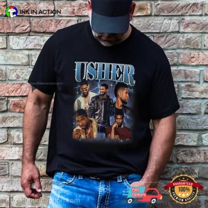 Retro Graphic Usher Concert Collection T shirt 1