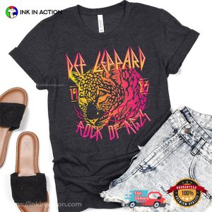 Rock of Ages Def Lep Concert Shirt 4