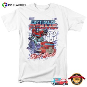 Roll Out Autobot Prime Transformers One T shirt 3