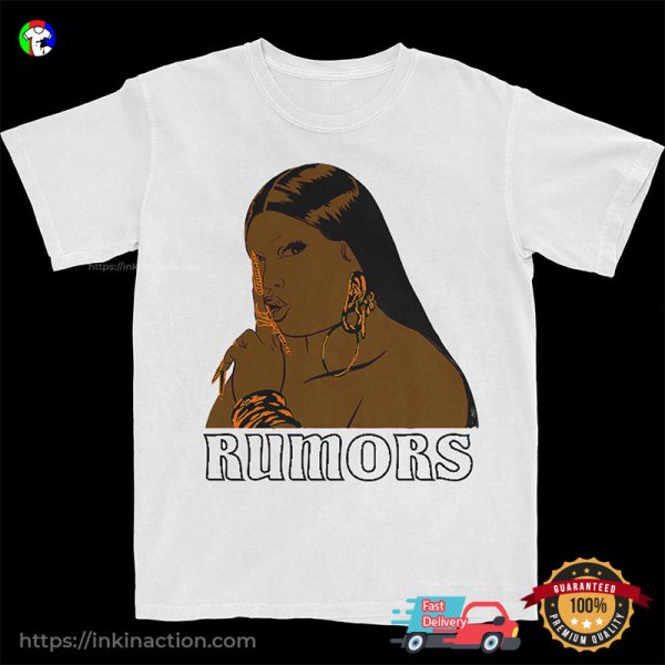 Rumors Lizzo Graphic Art T-shirt