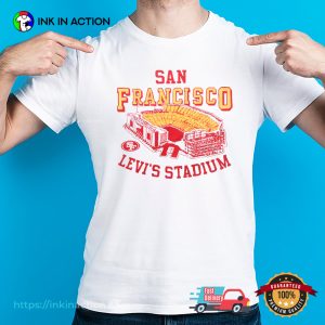 San Francisco 49ers Levi's Stadium Vintage 90s Tee 2