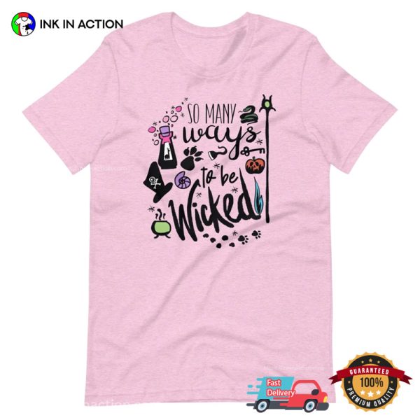 So Many Ways To Be Wicked Descendants 4 Disney Comfort Colors T-shirt