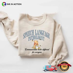 Speech Therapy Pathologist Winnie the Pooh Cute slp therapy T shirt 1