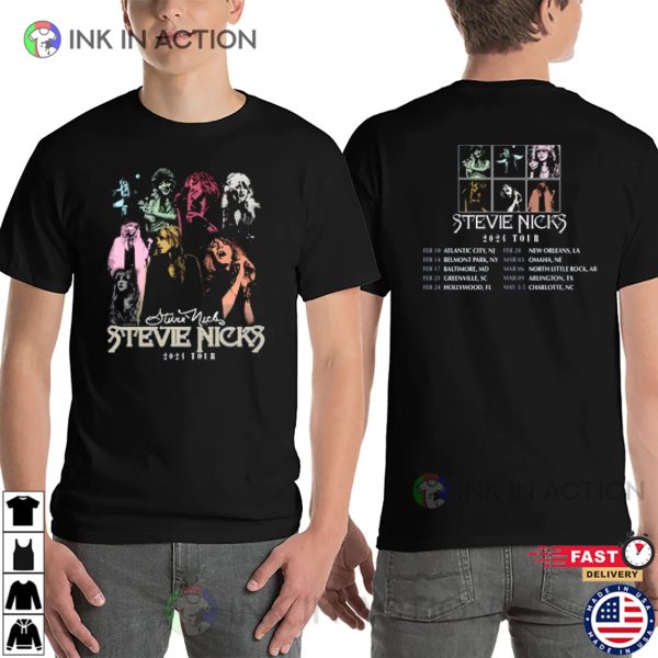 Stevie Nicks 2024 Tour 90s Signature T-shirt