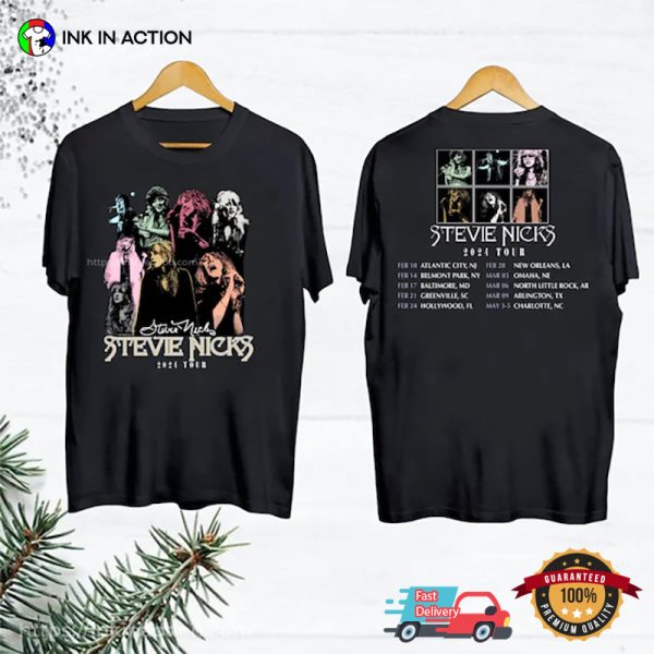 Stevie Nicks 2024 Tour 90s Signature T-shirt