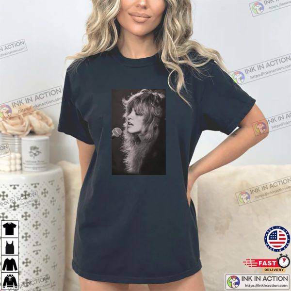 Stevie Nicks Show Retro 90s Portrait Tee