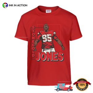 Stone Cold Chris Jones Roaring Football Tee 1