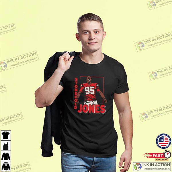 Stone Cold Chris Jones Roaring Football Tee