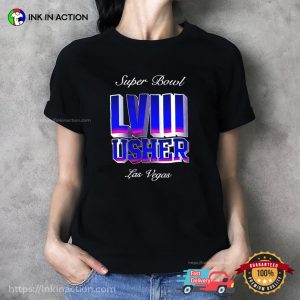 Super Bowl LVIII Las Vegas Usher Concert Tee 2