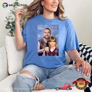 Swift And Kelce Funny Meme Comfort Colors T shirt 3