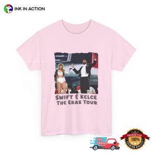 Swift N Kelce The Eras Tour Graphic T shirt 2