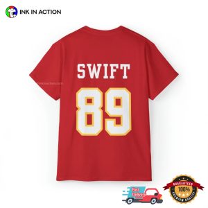 Swiftie Sunday NFL Tayvis 2 Sided T shirt 1