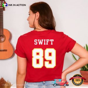 Swiftie Sunday NFL Tayvis 2 Sided T shirt 3