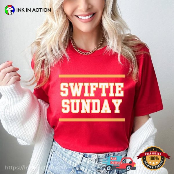 Swiftie Sunday NFL Tayvis 2 Sided T-shirt