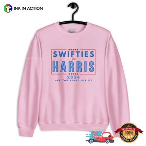 Swifties For Harris 2024 Cat Lady Campaign T shirt 1