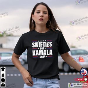 Swifties For Kamala, Kamala For President 2024 T shirt 1