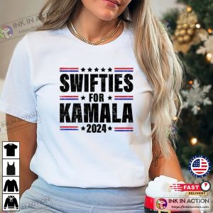 Swifties For Kamala, Kamala For President 2024 T-shirt