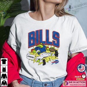 TMNT Raphael x Buffalo Bills NFL Tee 3