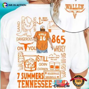 Tennessee Morgan Wallen Western Country Music Tee 2