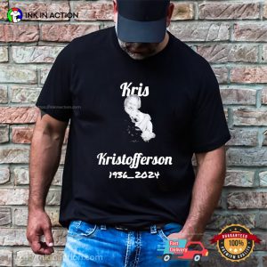 Thank You Kris Kristofferson 1936 2024 T shirt 3