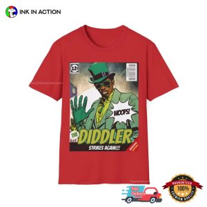 The Diddler Strikes Again Comic Funny T shirt 1