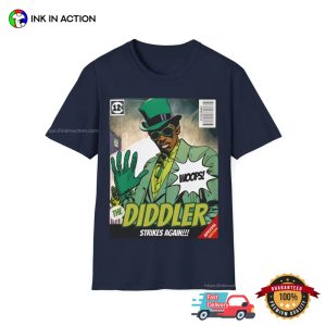 The Diddler Strikes Again Comic Funny T shirt 2