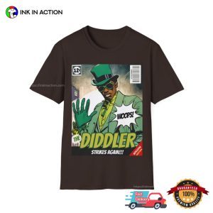 The Diddler Strikes Again Comic Funny T shirt 3