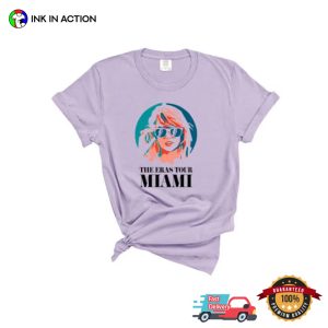 The Eras Tour Miami Swiftie Comfort Colors T shirt 4