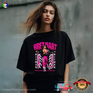 The Execellence Of Execution Hitman Bret Hart T-shirt 1