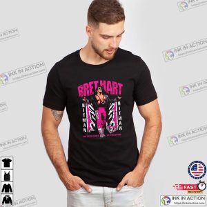 The Execellence Of Execution Hitman Bret Hart T shirt 3