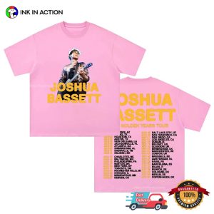 The Golden Years Tour Joshua Bassett Inspired 2 Sided Tee 3