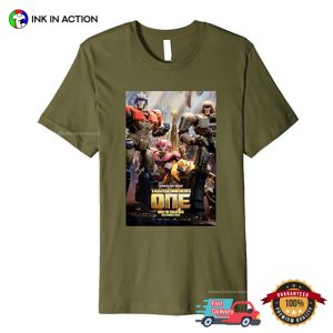 The Origin Movie Transformers One T shirt 1