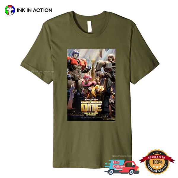 The Origin Movie Transformers One T-shirt