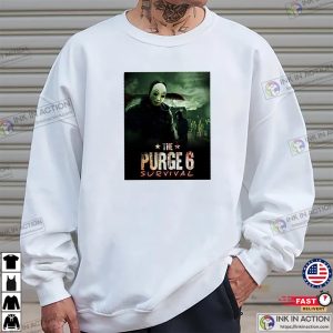 The Purge 2024 Survival Poster T shirt 1