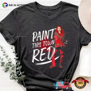 The Rise Of Red Paint This Town Descendants 4 Comfort Colors Tee 1