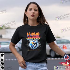 The Summer Stadium Tour 2024 Def Leppard And Journey Concert T-shirt